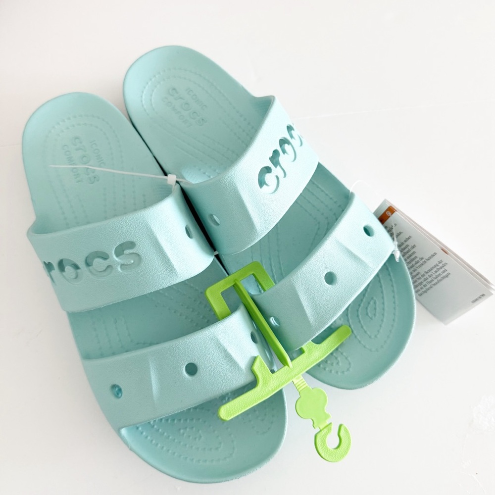 NEW Baya Platform Slide Sandal in Pure Water Women’s Size 10
